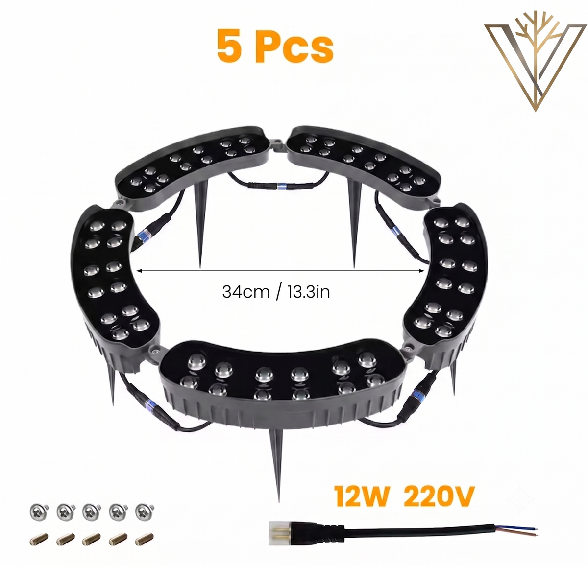 VOLUXA Ring Light — Dekoracyjne Oświetlenie Drzew